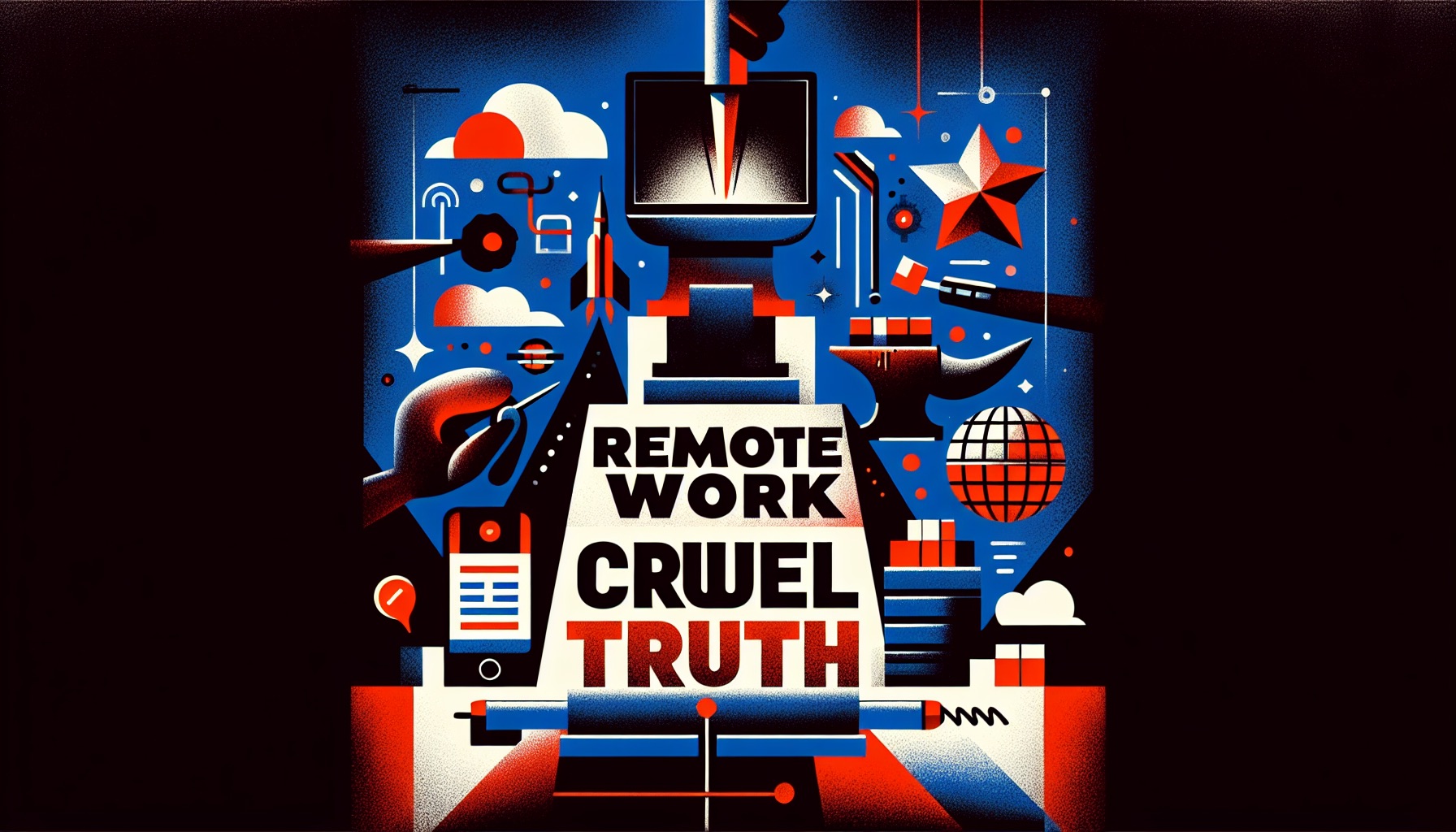 遠距工作的殘酷真相：考驗人性的線上協作